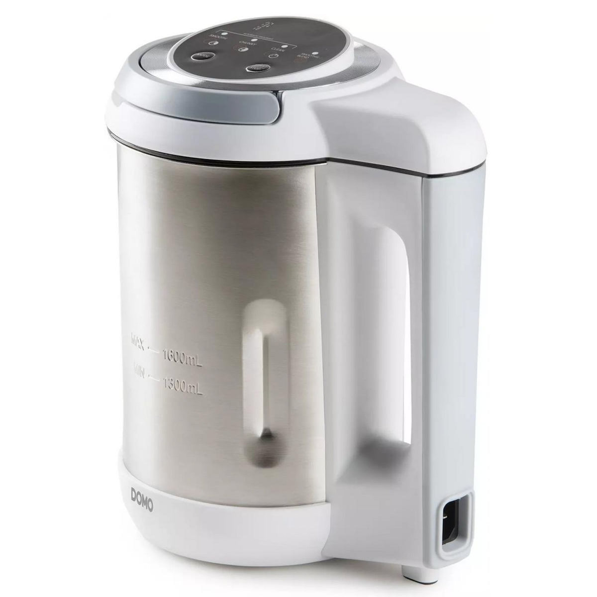 Domo Blender chauffant 1.6l 1000w inox/blanc - DO737BL
