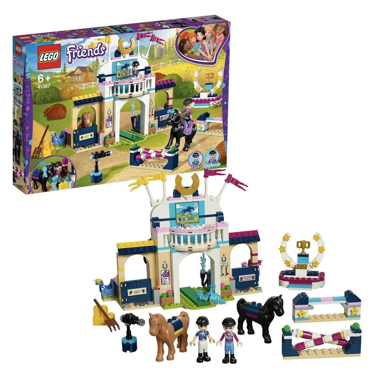 LEGO Friends 41367 - Le parcours d'obstacles de Stéphanie