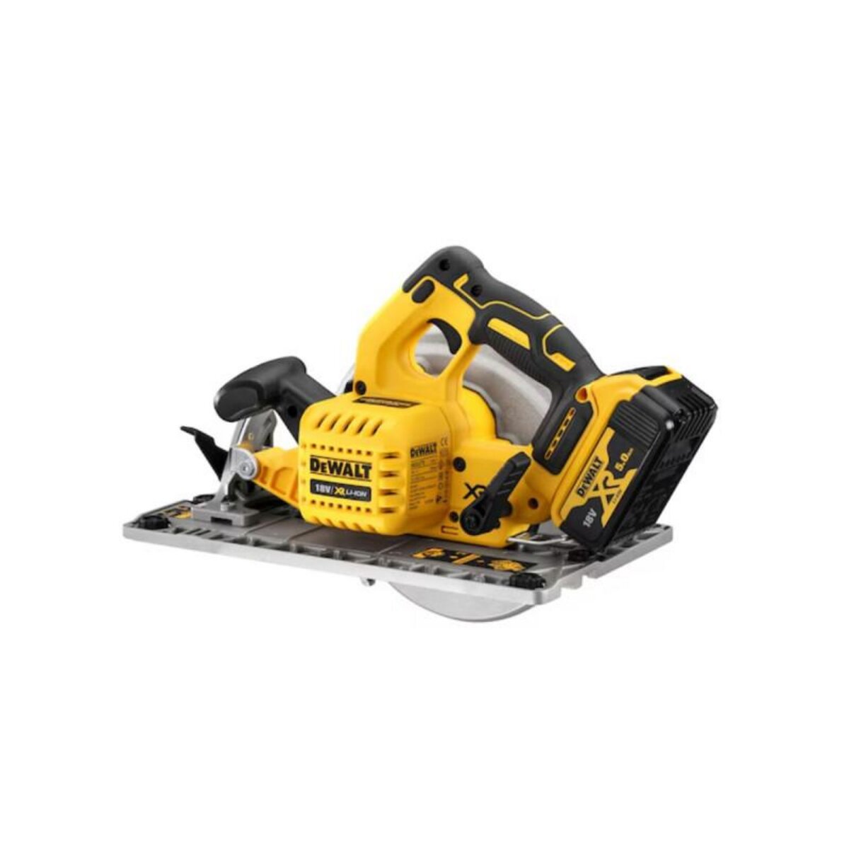 Dewalt Scie circulaire Brushless XR 18V DEWALT - 184 mm - Sans batterie ni chargeur - DCS572NT-XJ