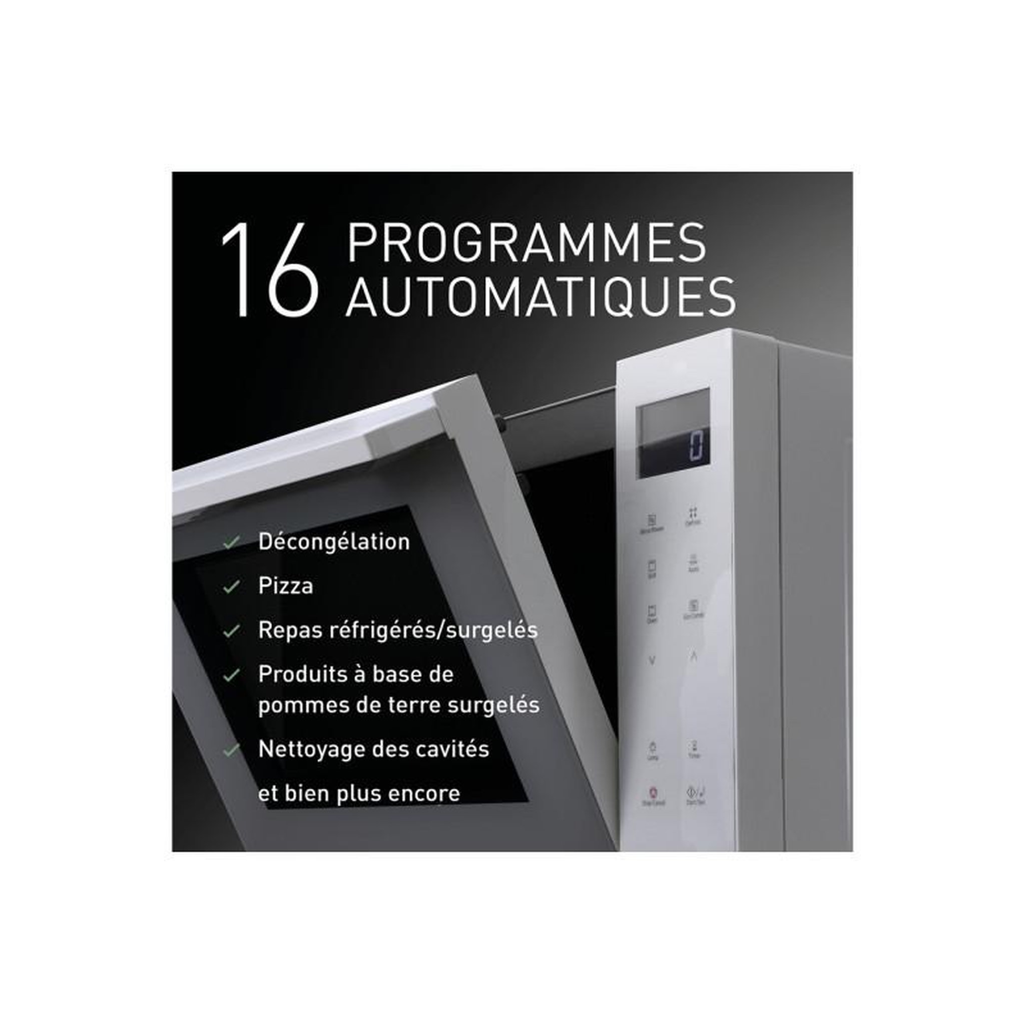Voir la diapositive 4 : PANASONIC Micro ondes combiné Panasonic NN DF37PWEPG Blanc
