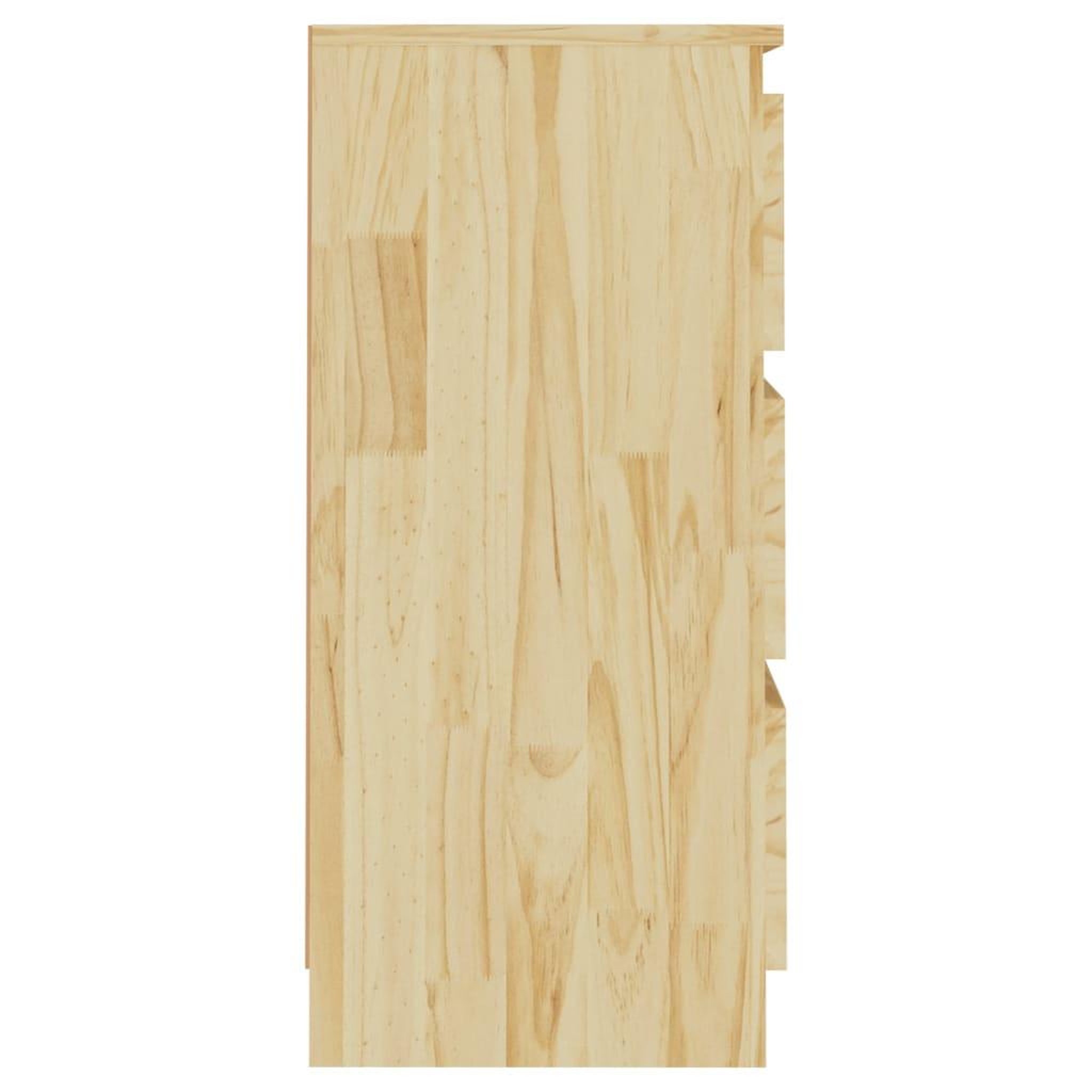 Voir la diapositive 5 : VIDAXL Tables de chevet 2 pcs 40x29,5x64 cm bois de pin solide