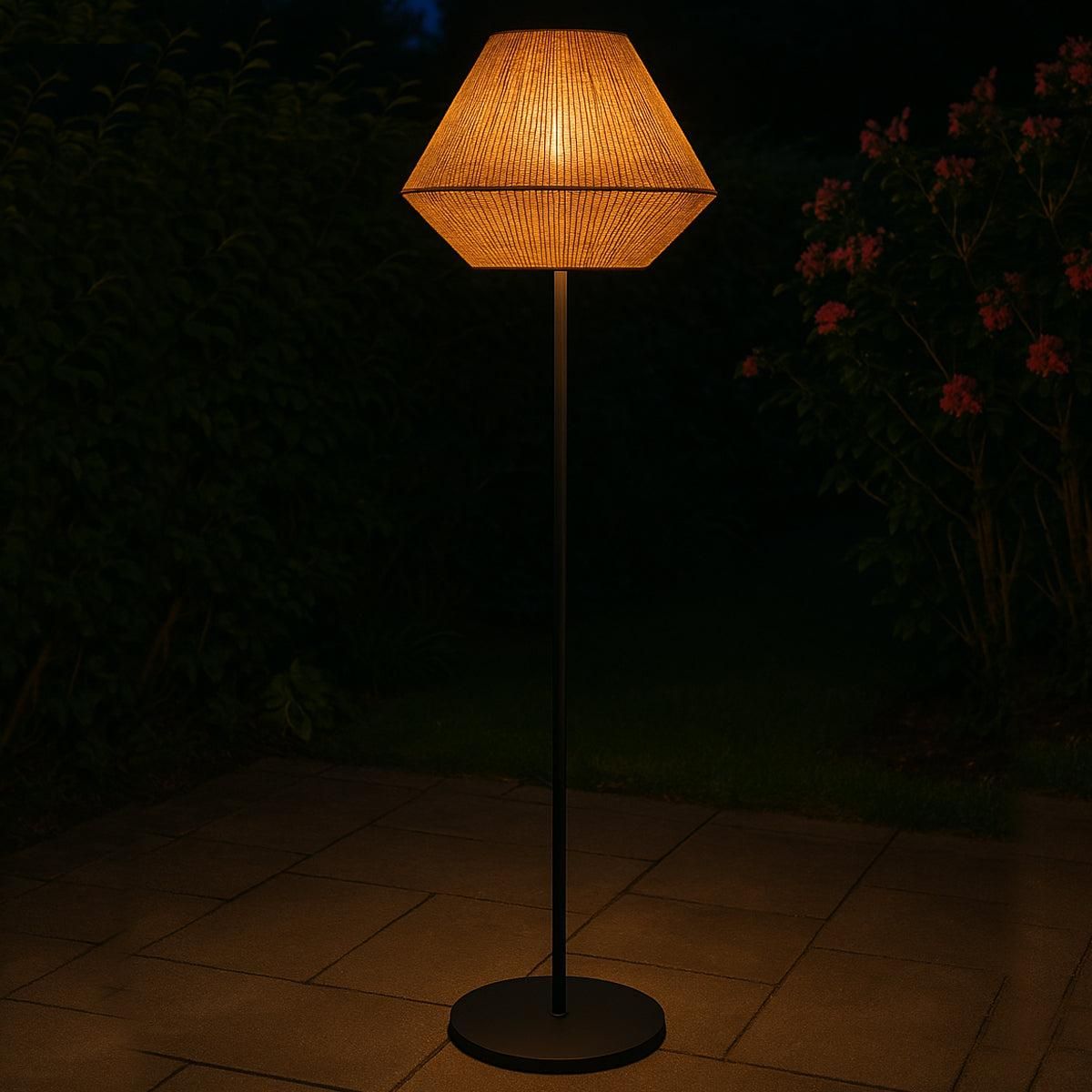 Lumisky Lampadaire sans fil DARSON Beige Corde H151cm
