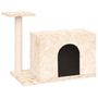 Voir la diapositive 2 : VIDAXL Arbre a chat avec griffoir en sisal Creme 51 cm