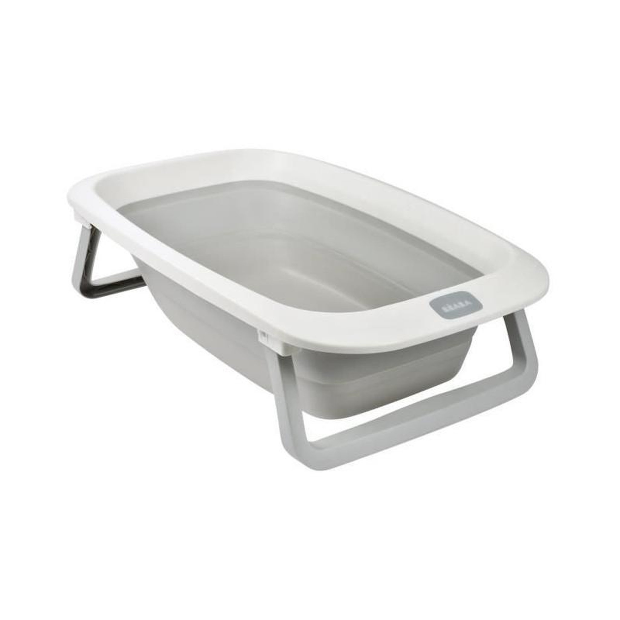 BEABA BEABA, Baignoire pliable - 920403 -Baignoire Eazy Pop Camélé'O - Gris velours