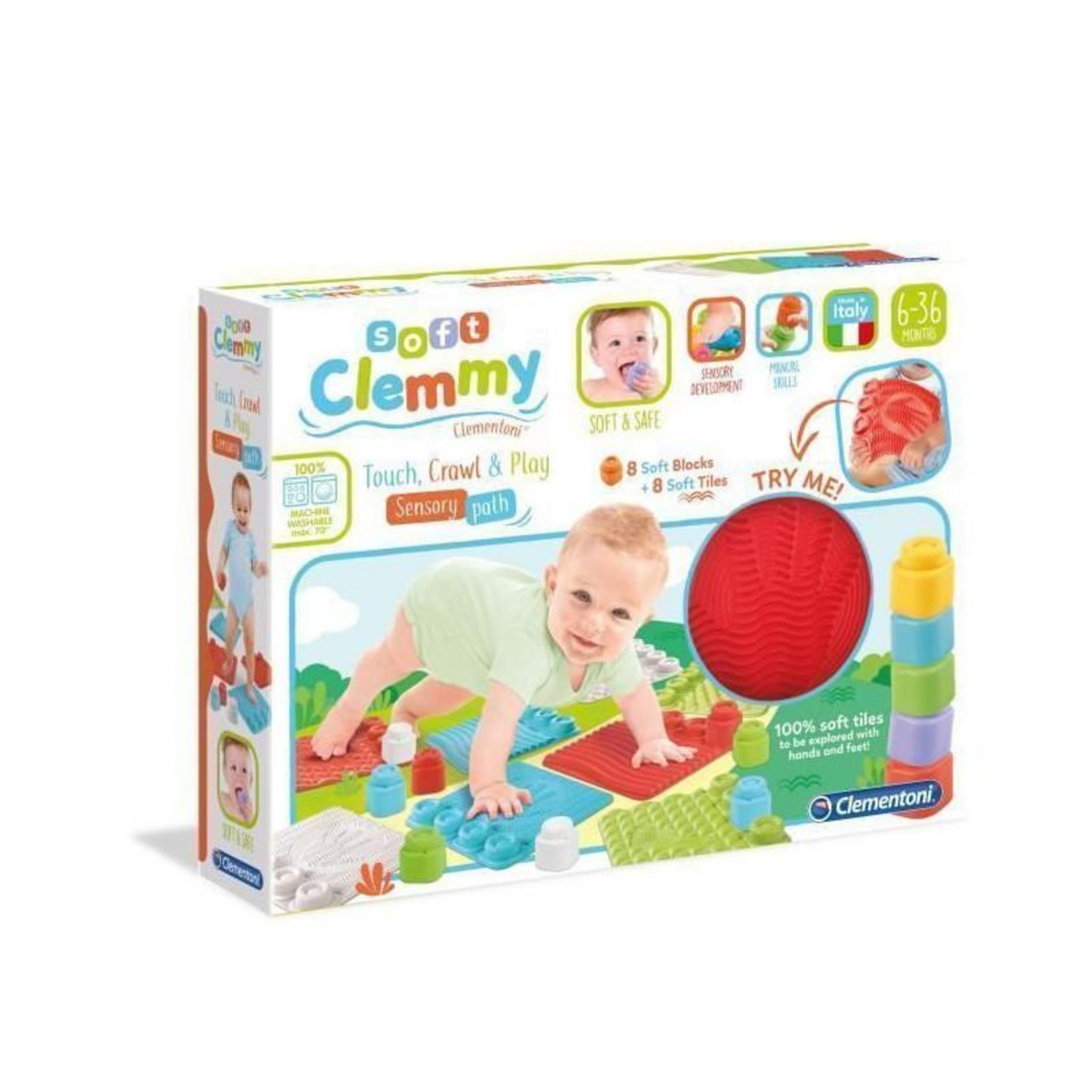 CLEMENTONI CLEMENTONI - 17352 - Tapis sensoriels Clemmy