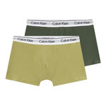 CALVIN KLEIN JEANS Lot de deux Boxers  Homme Calvin Klein Jeans B70B700506. Coloris disponibles : Vert