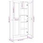 Voir la diapositive 6 : VIDAXL Armoire a vitrine Sonoma gris 82,5x30,5x185,5cm Bois ingenierie