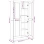 Voir la diapositive 6 : VIDAXL Armoire a vitrine Sonoma gris 82,5x30,5x185,5cm Bois ingenierie