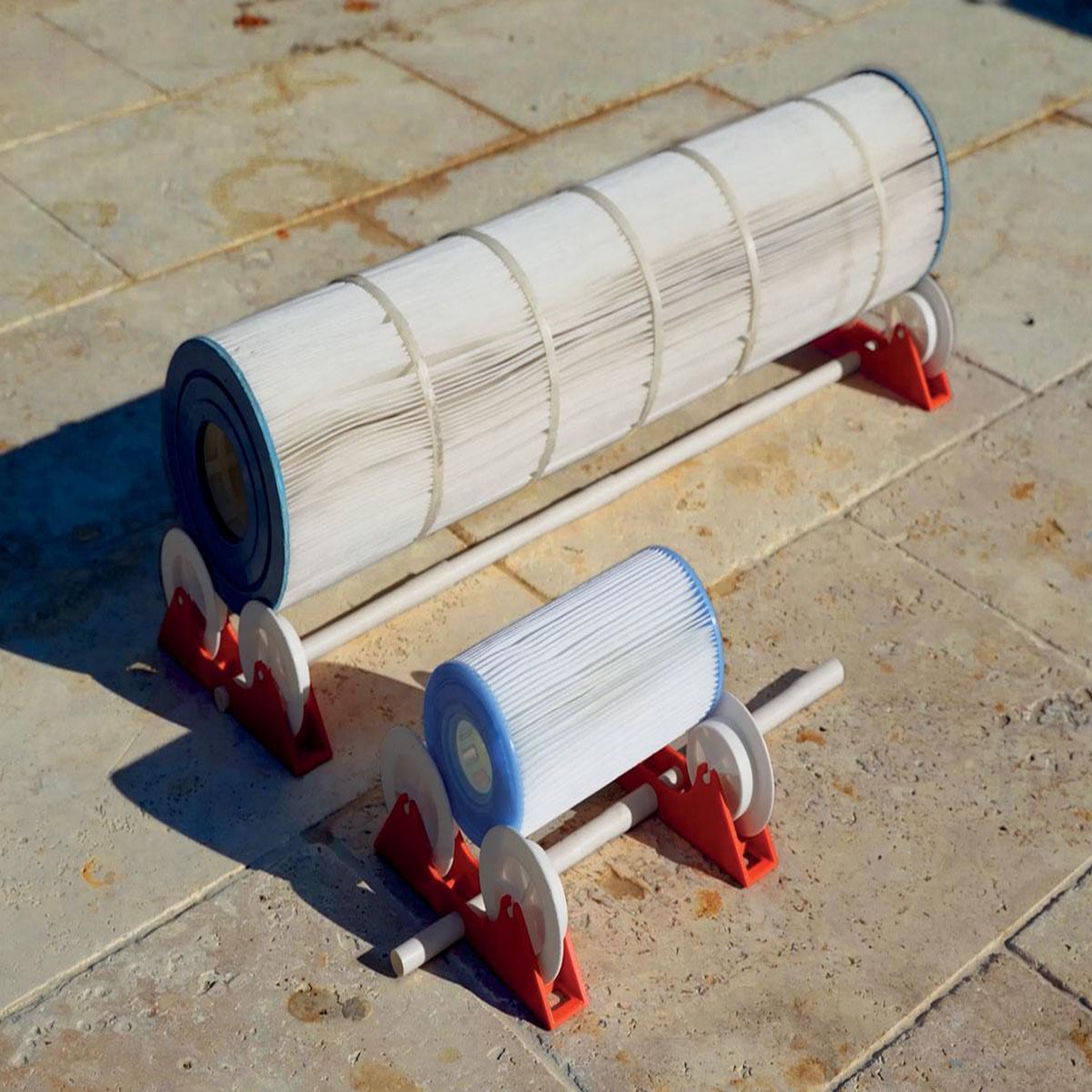 Voir la diapositive 4 : JARDIDECO Support de nettoyage pour cartouches de filtration Spin Filter - Nodipool