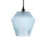 Voir la diapositive 1 : Paris Prix Lampe Suspension en Verre  Nomi  27cm Bleu