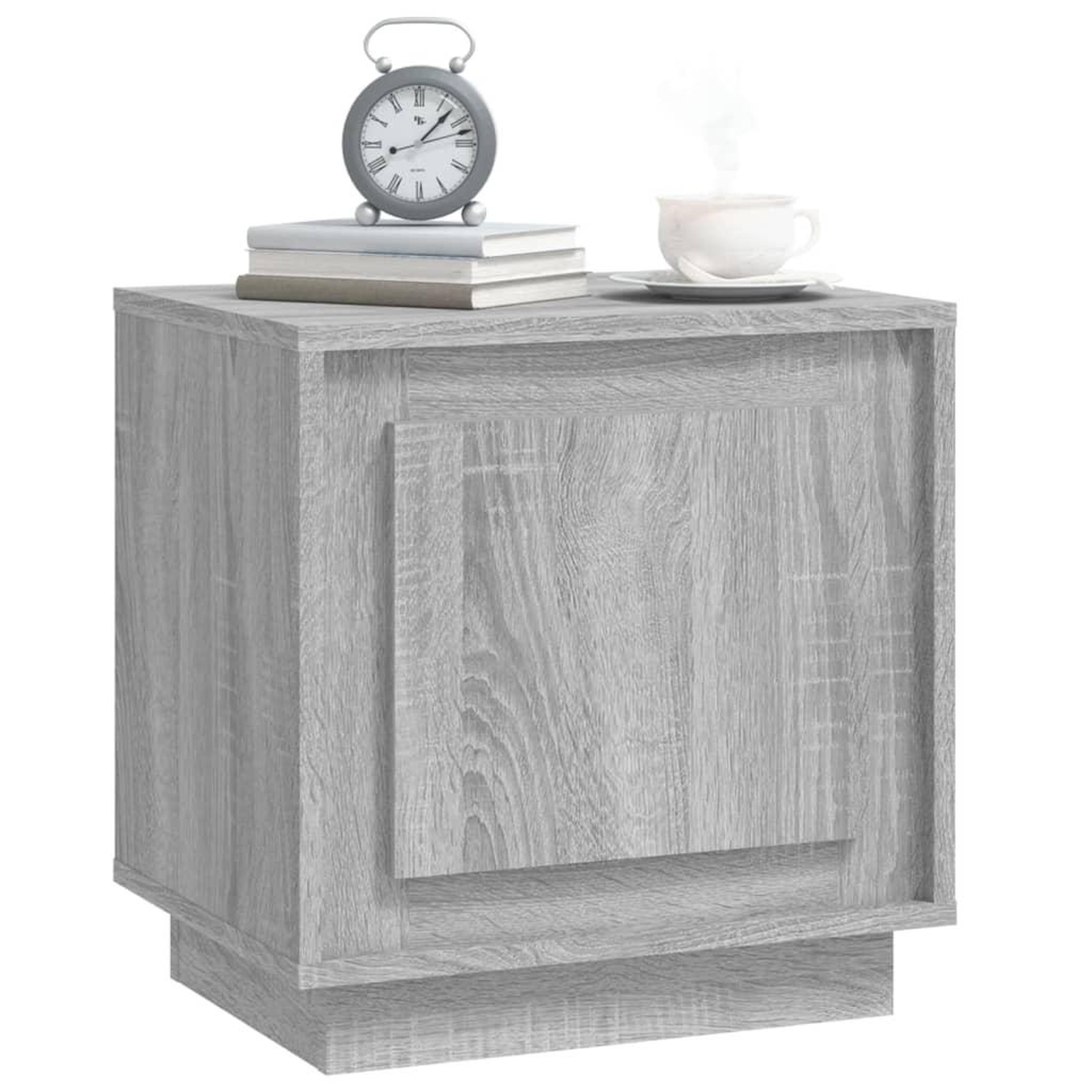 Voir la diapositive 4 : VIDAXL Tables de chevet 2 pcs sonoma gris 44x35x45cm bois d'ingenierie