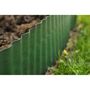 Voir la diapositive 2 : NATURE Bordure a gazon polyéthylene vert H25 cm x 9 m - NATURE