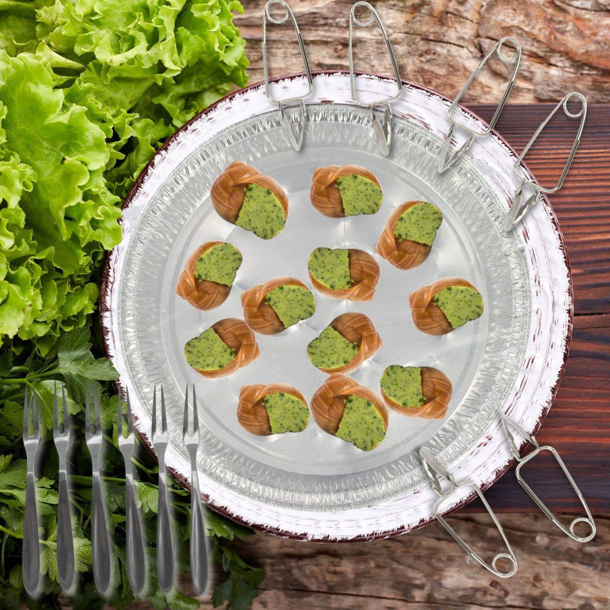 Fackelmann Ensemble spécial escargots Fackelmann