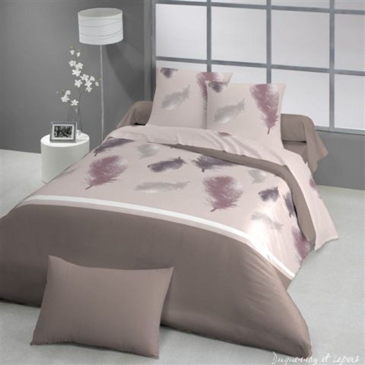 ACTUEL Housse de couette 100% coton MELUSINE