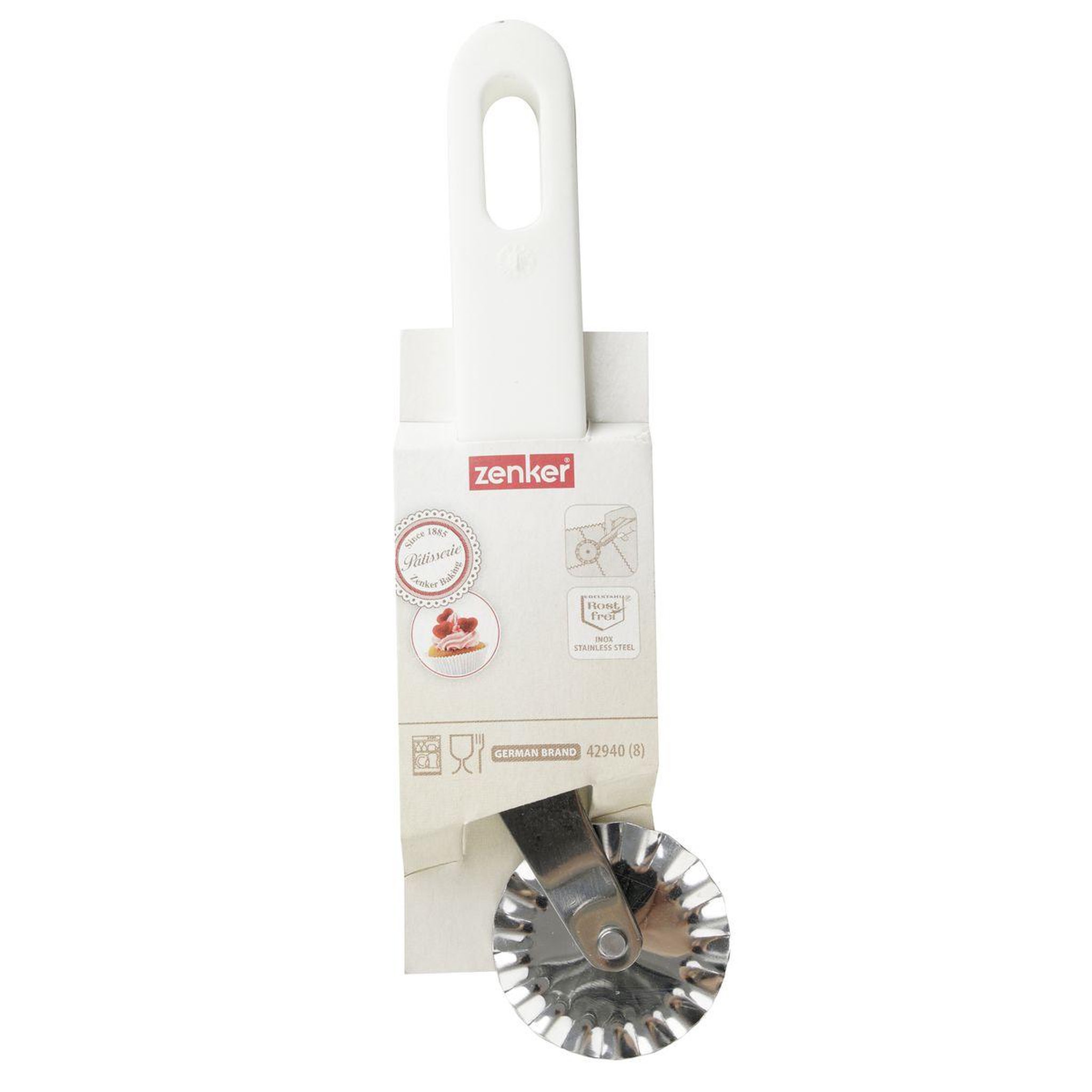 Voir la diapositive 5 : ZENKER Roulette découpe pâte 16 cm zenker smart pastry