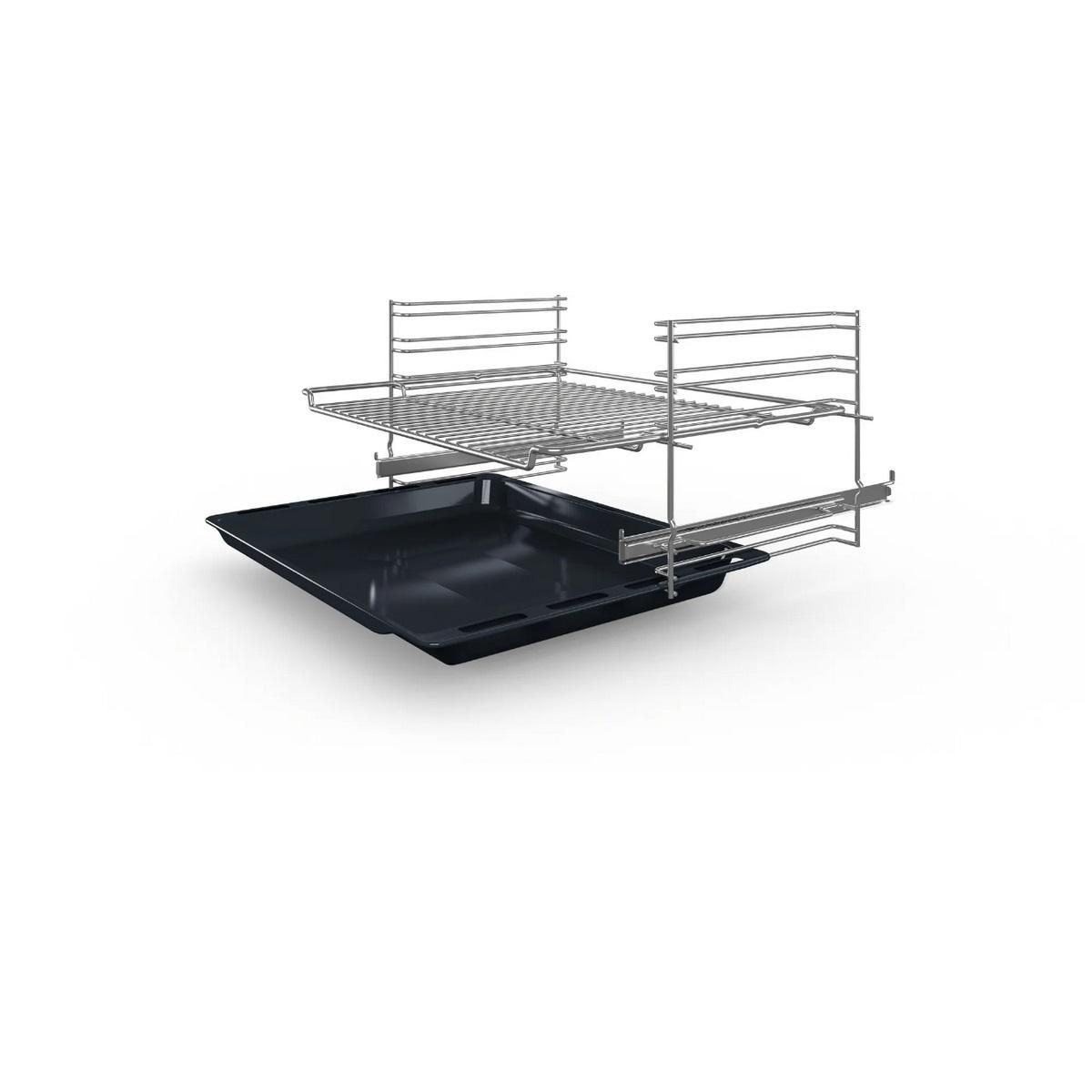 BOSCH Four intégrable 66l 60cm a ecoclean noir - HBF153EB0