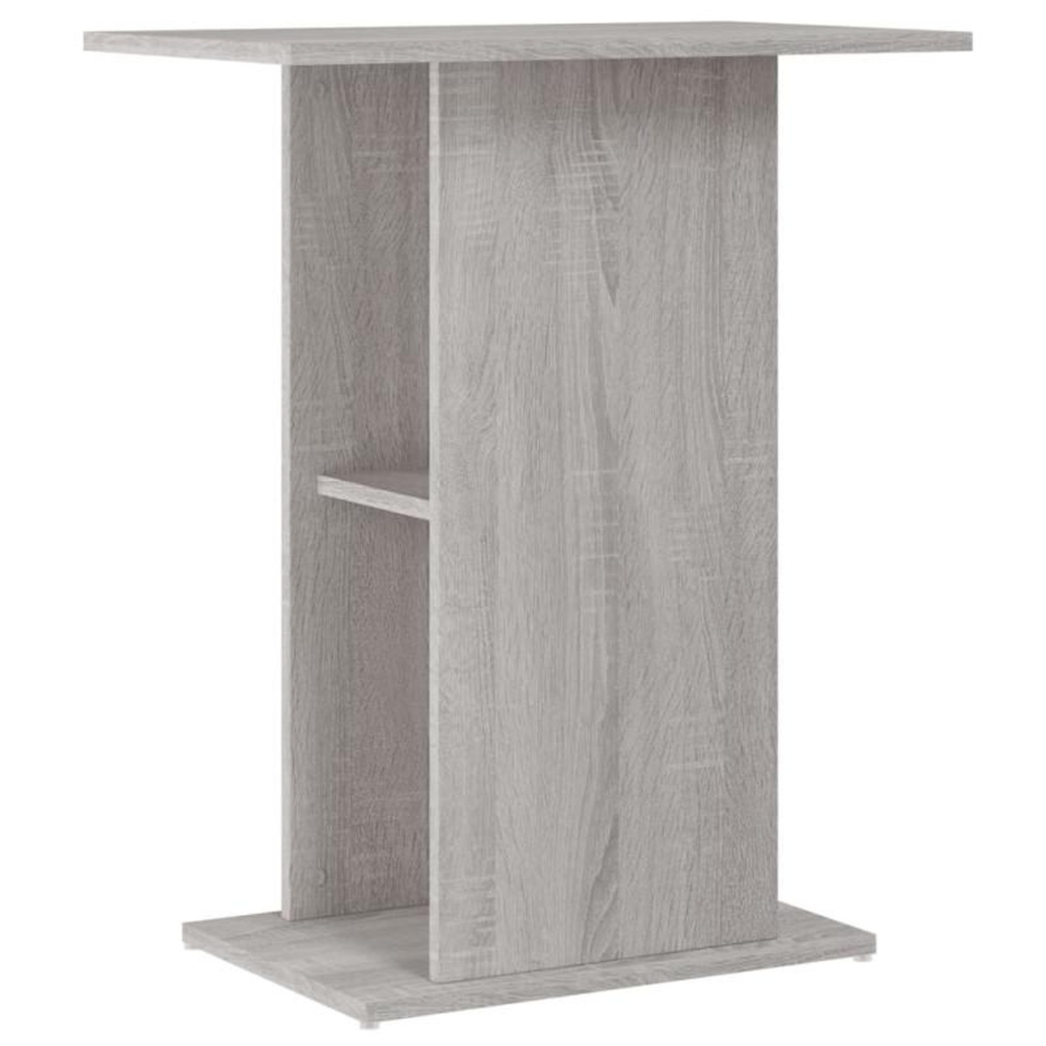 Voir la diapositive 2 : VIDAXL Support d aquarium sonoma gris 60,5x36x72,5cm bois d ingénierie