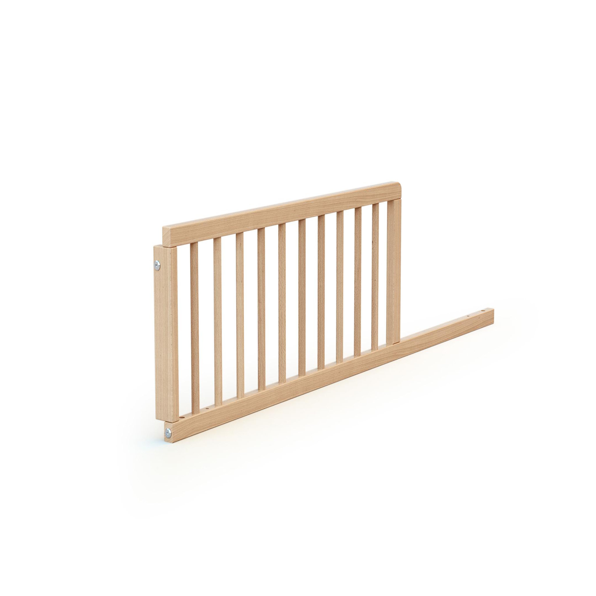 Voir la diapositive 1 : AT4 Barrière de lit bébé FESTIVE en bois