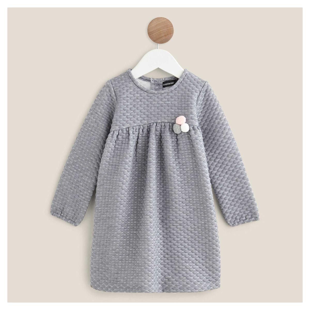 IN EXTENSO Robe  manches longues maille bébé fille