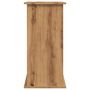 Voir la diapositive 5 : VIDAXL Support d aquarium chêne artisanal 81x36x73 cm bois ingénierie