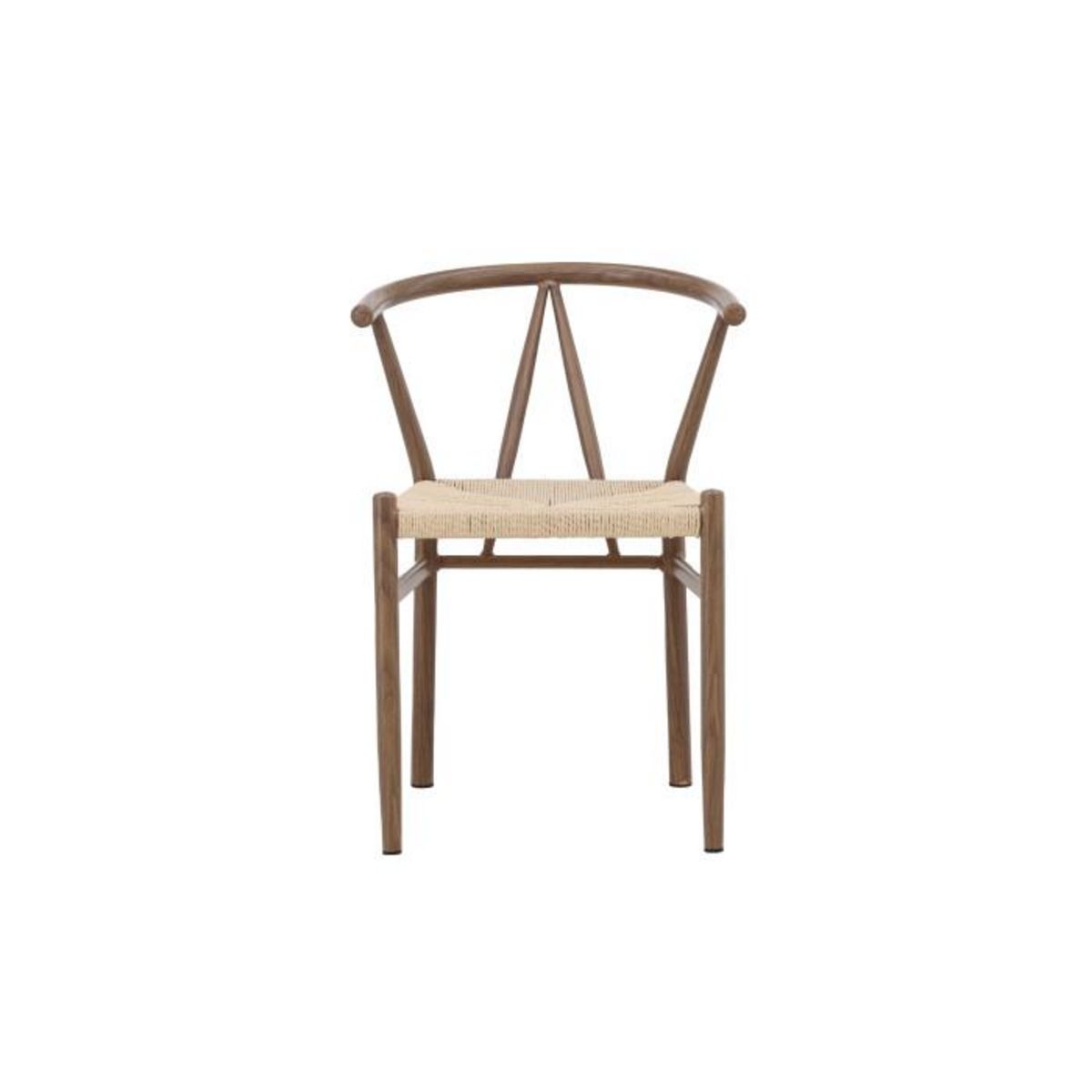 Paris Prix Chaise en Rotin  Alfons  72cm Marron