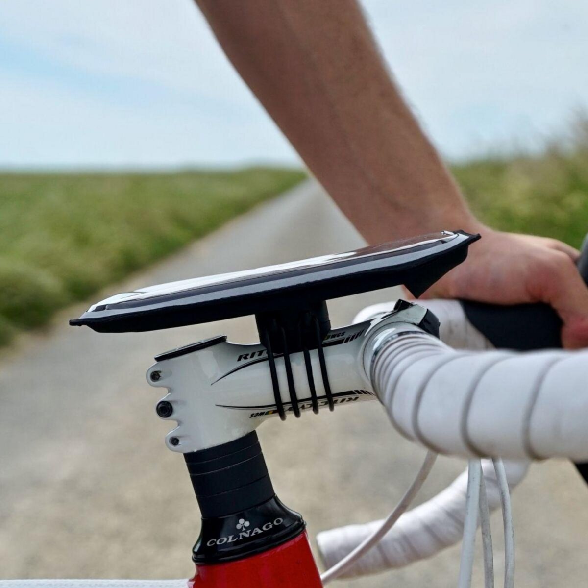 SHAPEHEART Support smartphone téléphone guidon de vélo XXL