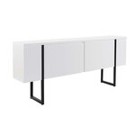 Habitat et Jardin Meuble TV en bois  Serenity  180 x 30 x 45 cm - Blanc