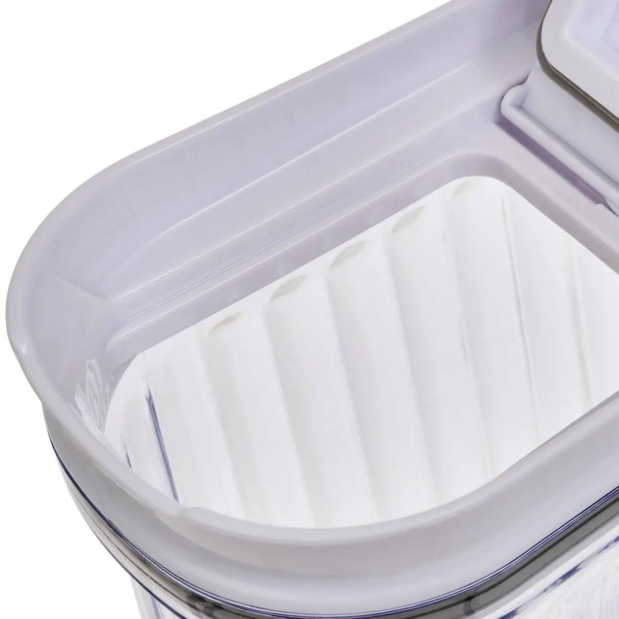 Voir la diapositive 5 : FIVE Boîte de conservation verseuse  streaks  2,9l transparent