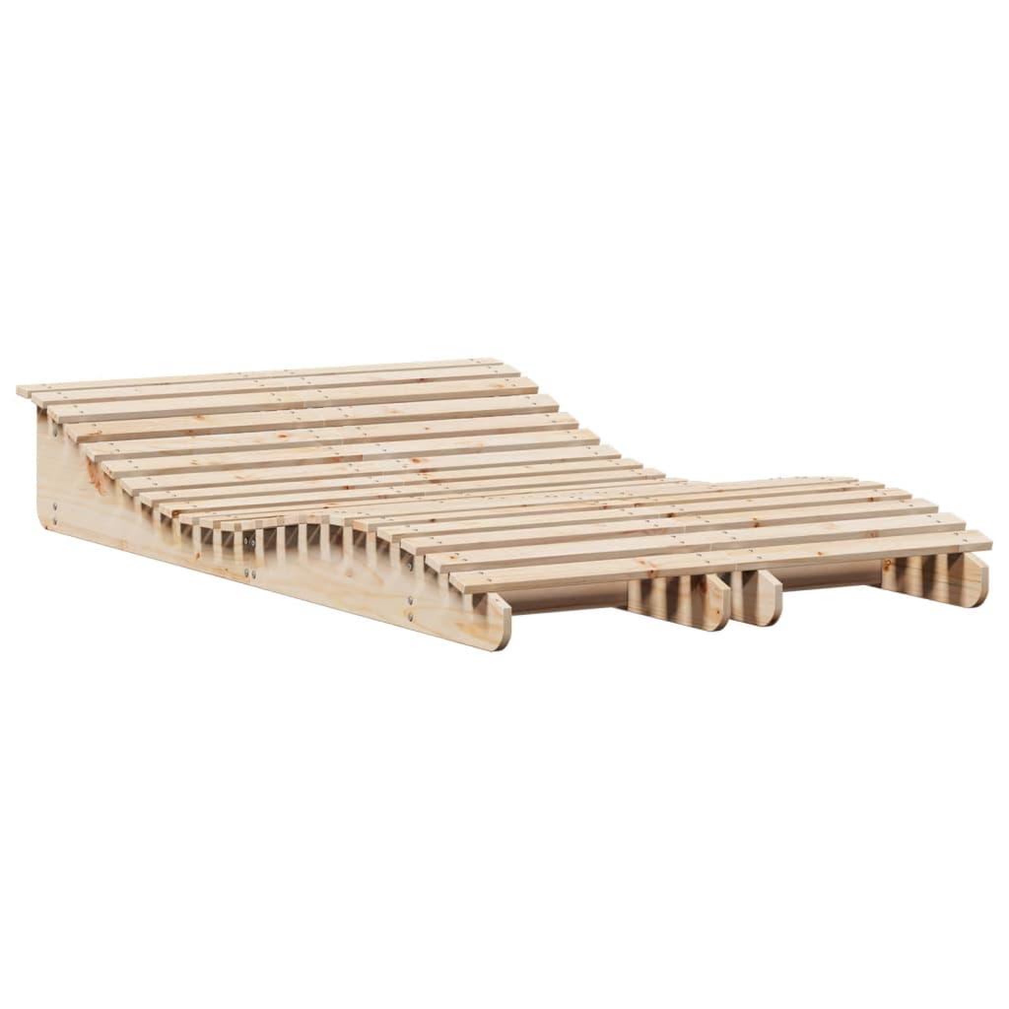 Voir la diapositive 2 : VIDAXL Chaises longues lot de 2 205x60x31,5cm bois massif de pin