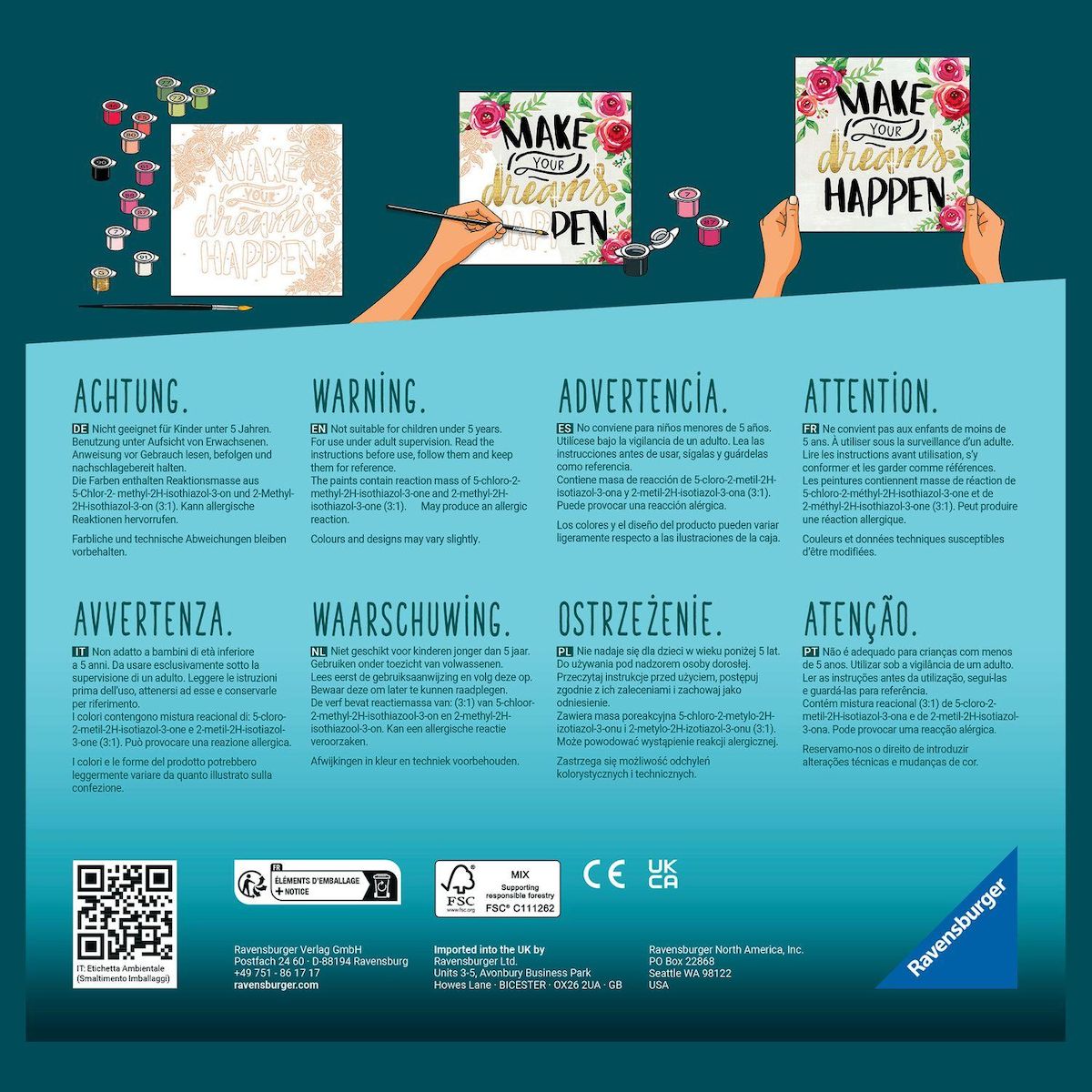 RAVENSBURGER Créart - Peinture par numéro