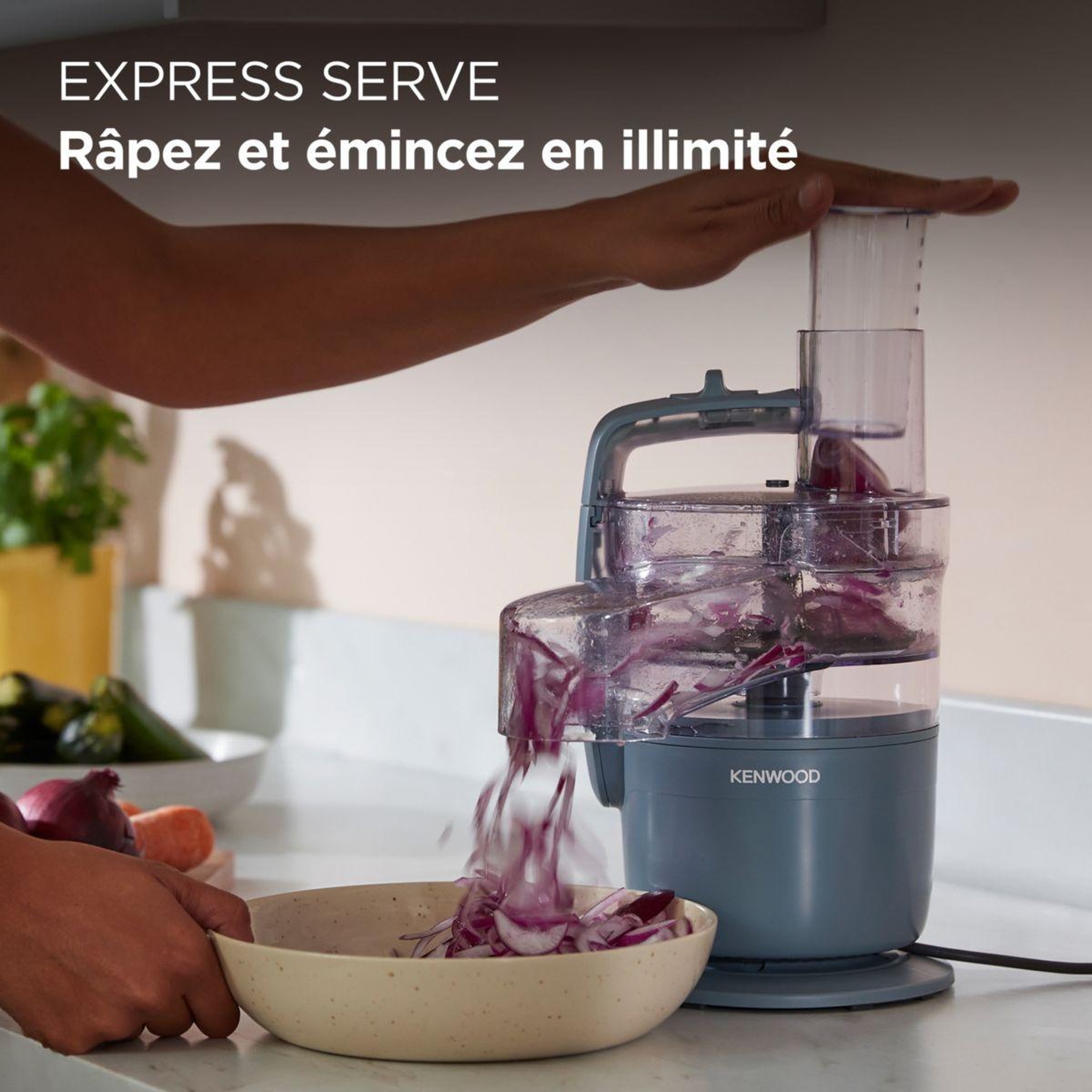 Voir la diapositive 4 : KENWOOD Robot multifonction MULTIPRO GO FDP23.380GY