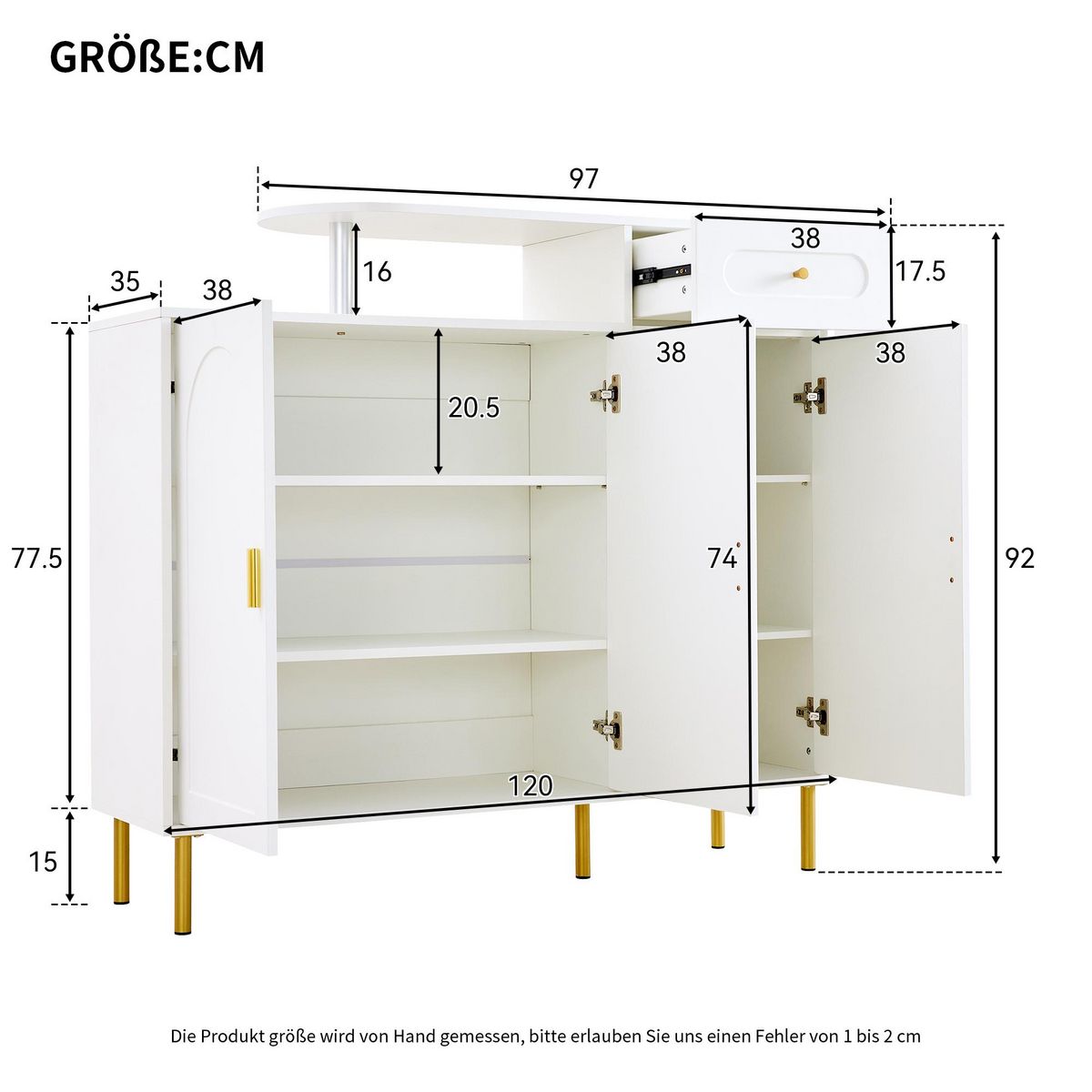 MERAX Meuble à chaussures 12 paires blanc panneaux de particules