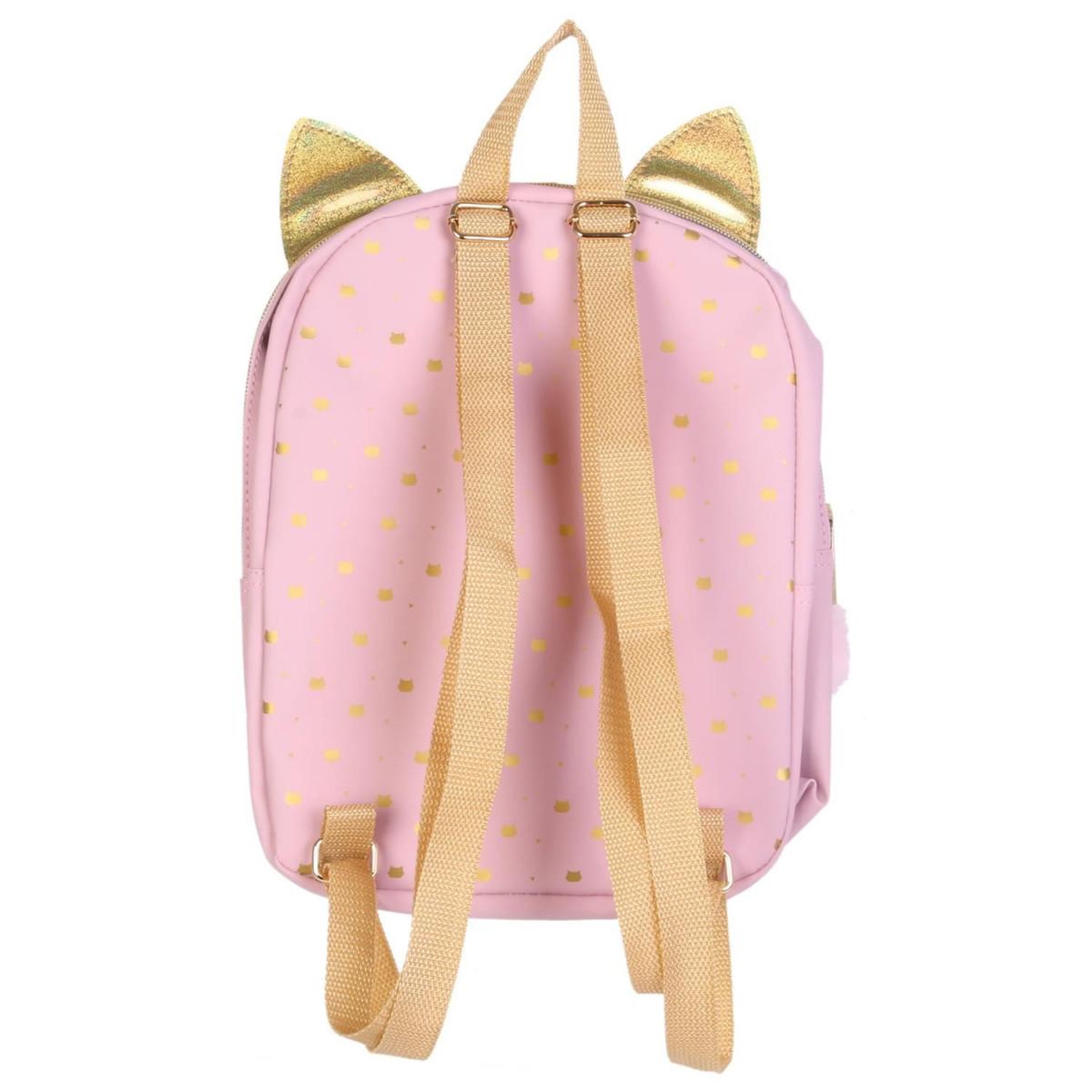 Voir la diapositive 3 : The concept Factory Sac à dos enfant  chat  28cm rose