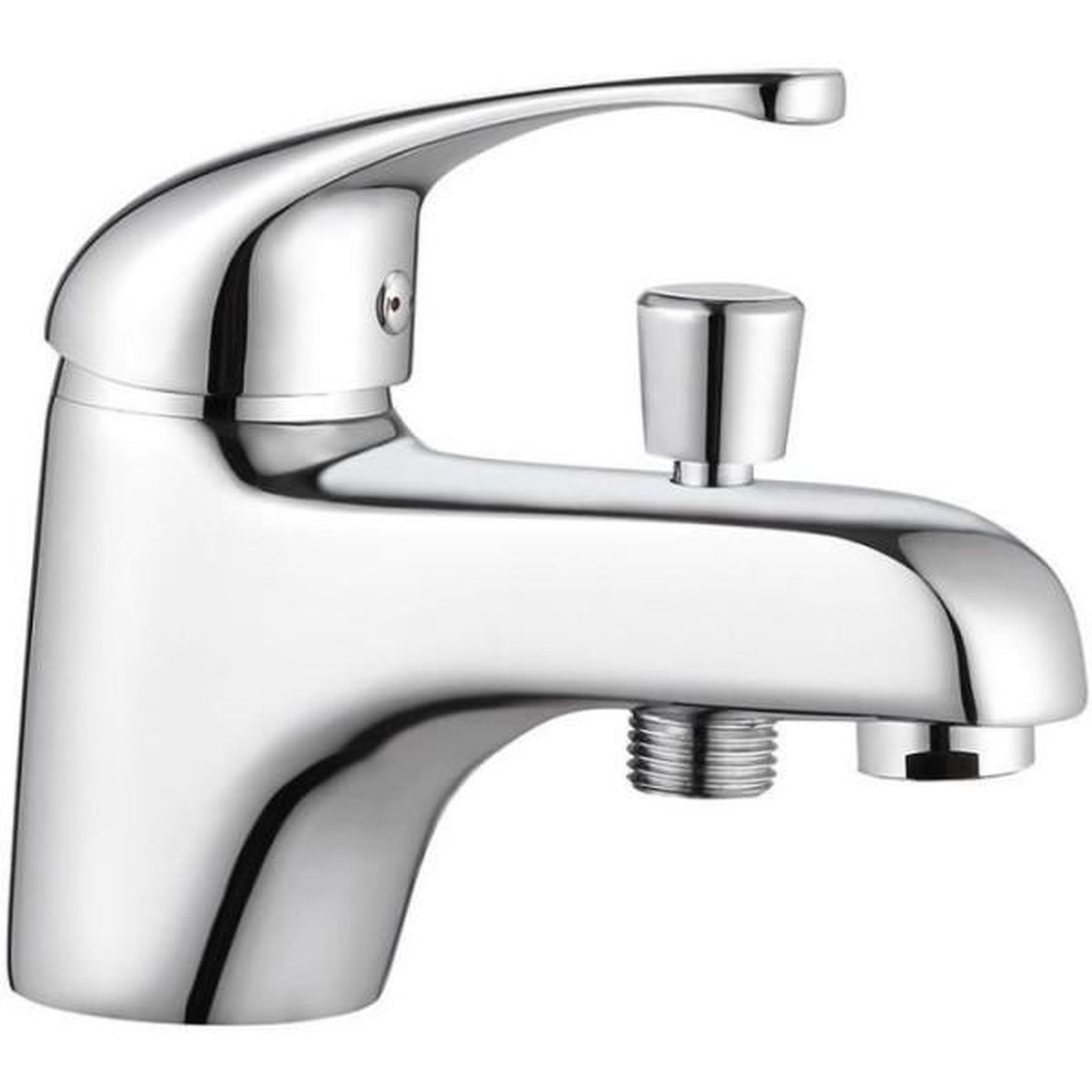 Voir la diapositive 2 : ROUSSEAU Mitigeur bain douche rousseau cardiff monotrou chromé - economie d'eau - finition brillante