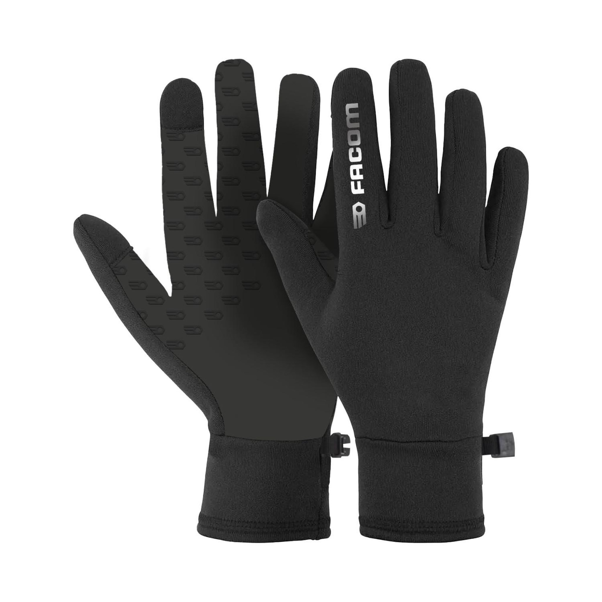 FACOM Paire de gants tactiles glove. Coloris disponibles : Noir