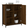 Voir la diapositive 4 : VIDAXL Buffet chene marron 70x30x80 cm bois d'ingenierie