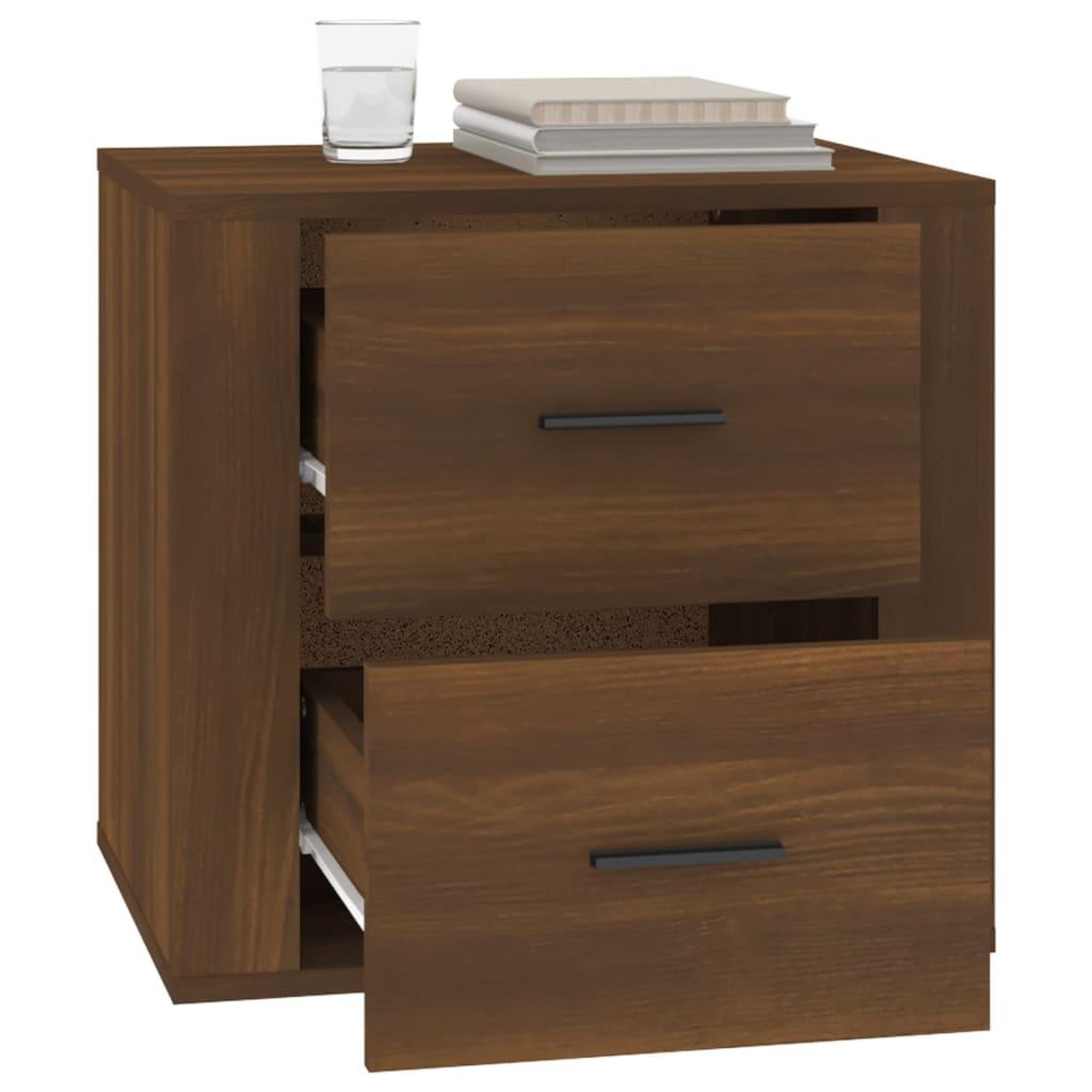 Voir la diapositive 5 : VIDAXL Table de chevet Chene marron 50x39x47 cm