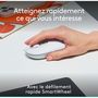 Voir la diapositive 3 : Logitech Souris sans fil POP Mouse Blanche
