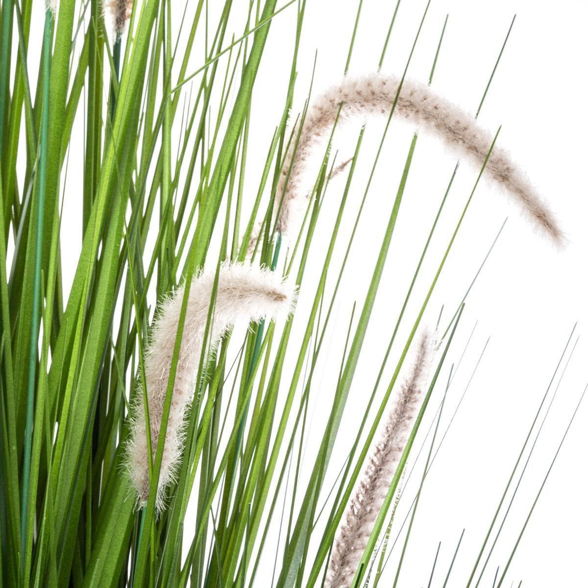 Voir la diapositive 2 : ATMOSPHERA Plante artificielle  herbe bunch  100cm vert
