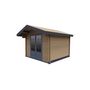 Voir la diapositive 1 : Woodlife garden Abri de jardin composite - 14,44m²- marron 