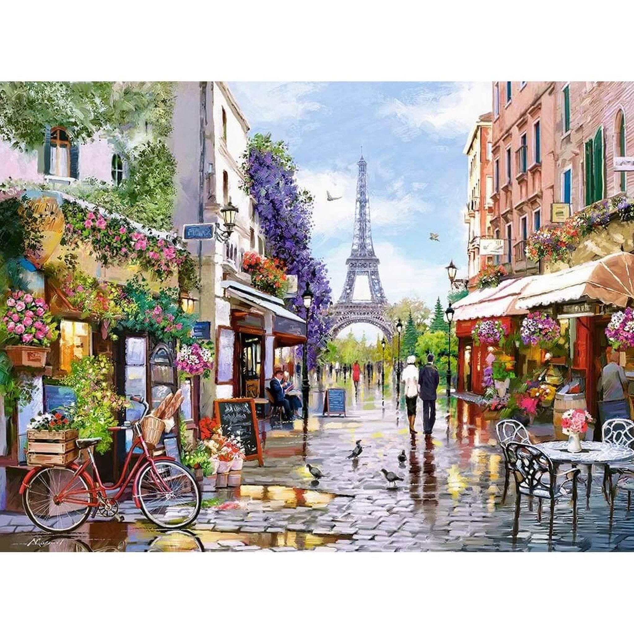 Voir la diapositive 1 : Castorland Puzzle 3000 pièces : Paris Fleuris