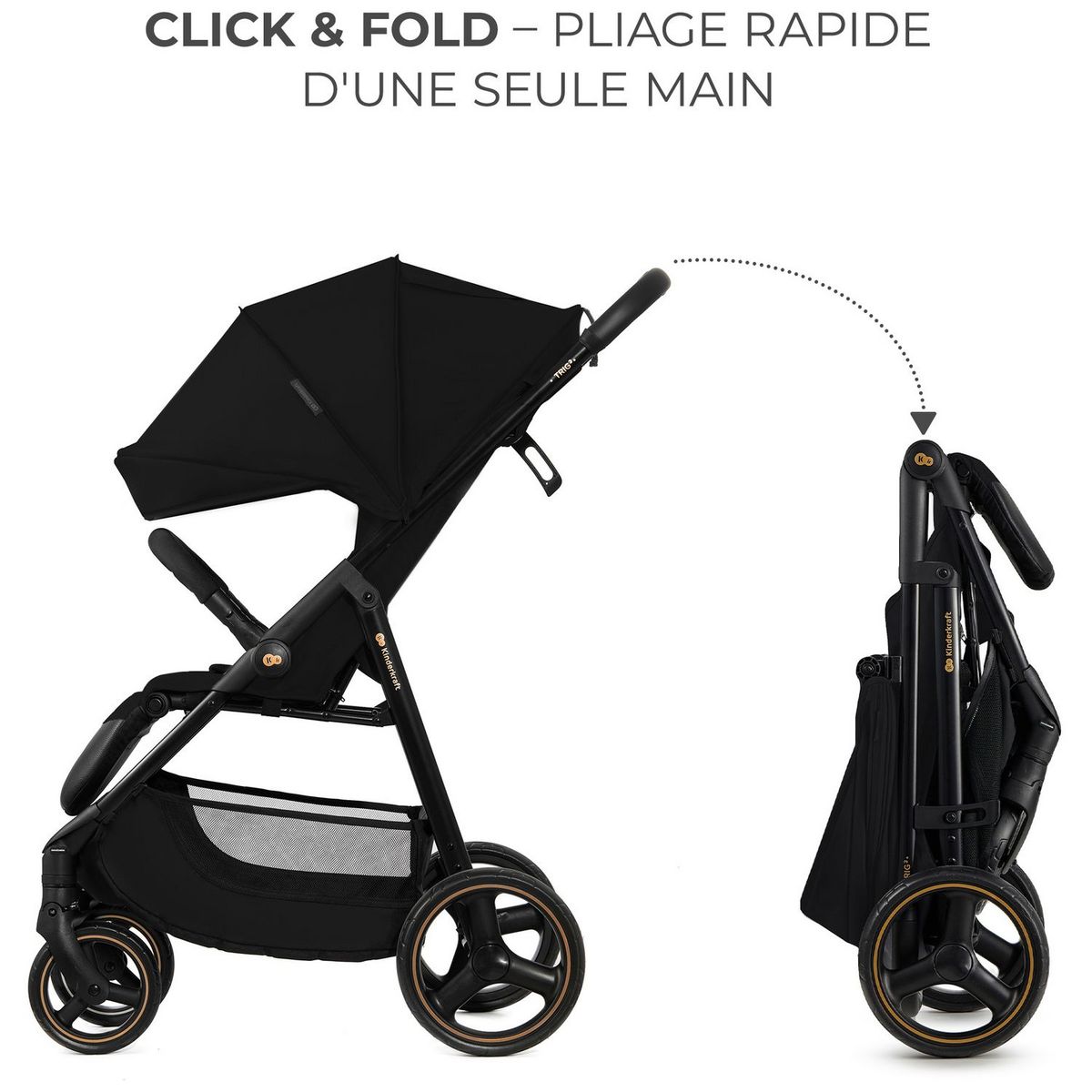 KINDERKRAFT Poussette TRIG 3