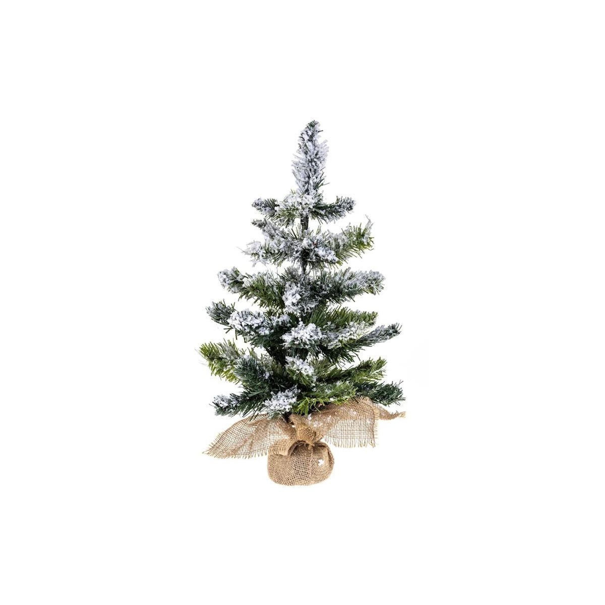 FEERIC LIGHT & CHRISTMAS Sapin de Noël Enneigé à Poser  Blooming  50cm Vert