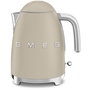Voir la diapositive 1 : SMEG Bouilloire KLF03MLMEU Années 50 Beige lin