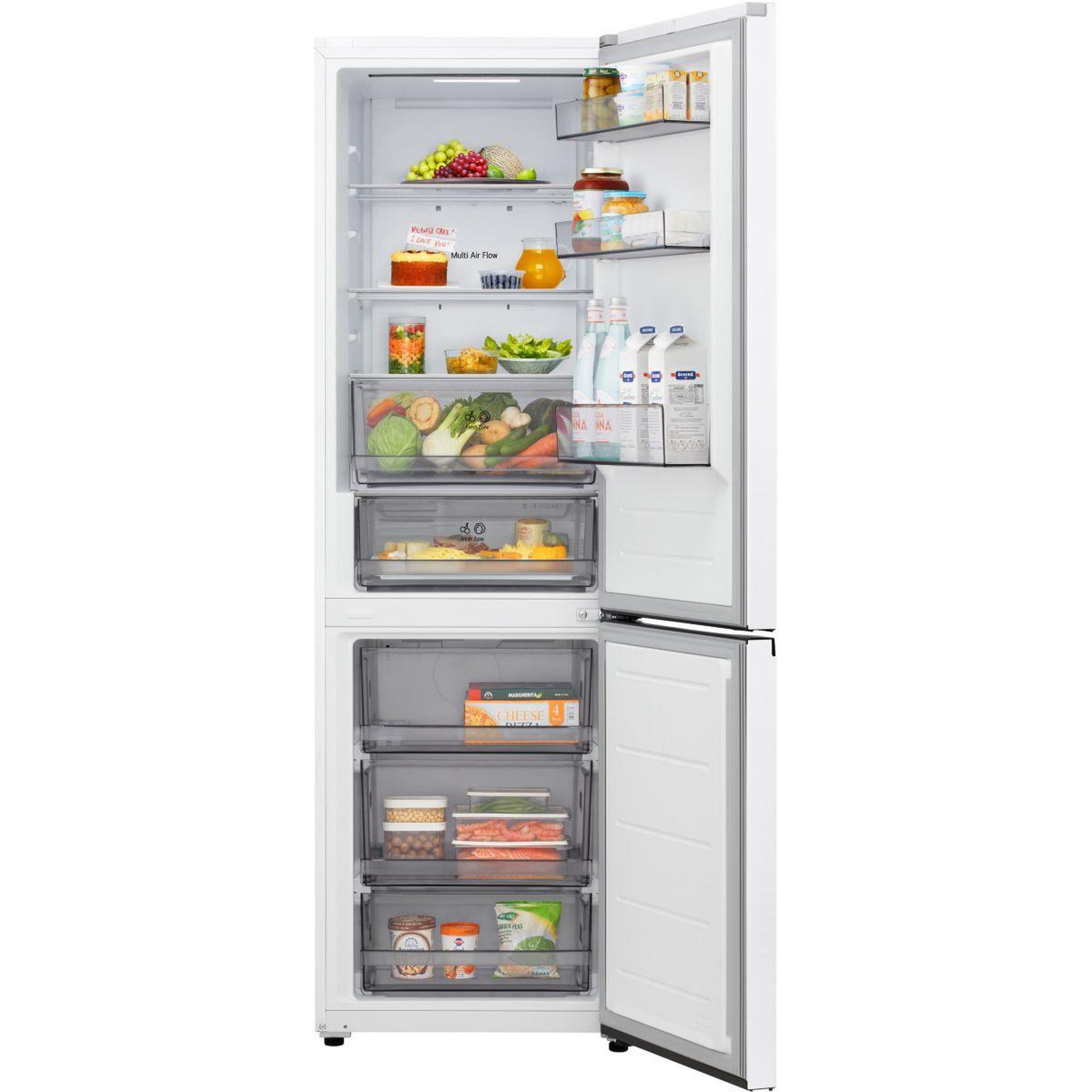 Voir la diapositive 4 : LG Réfrigérateur combiné GBBSJ10DSW
