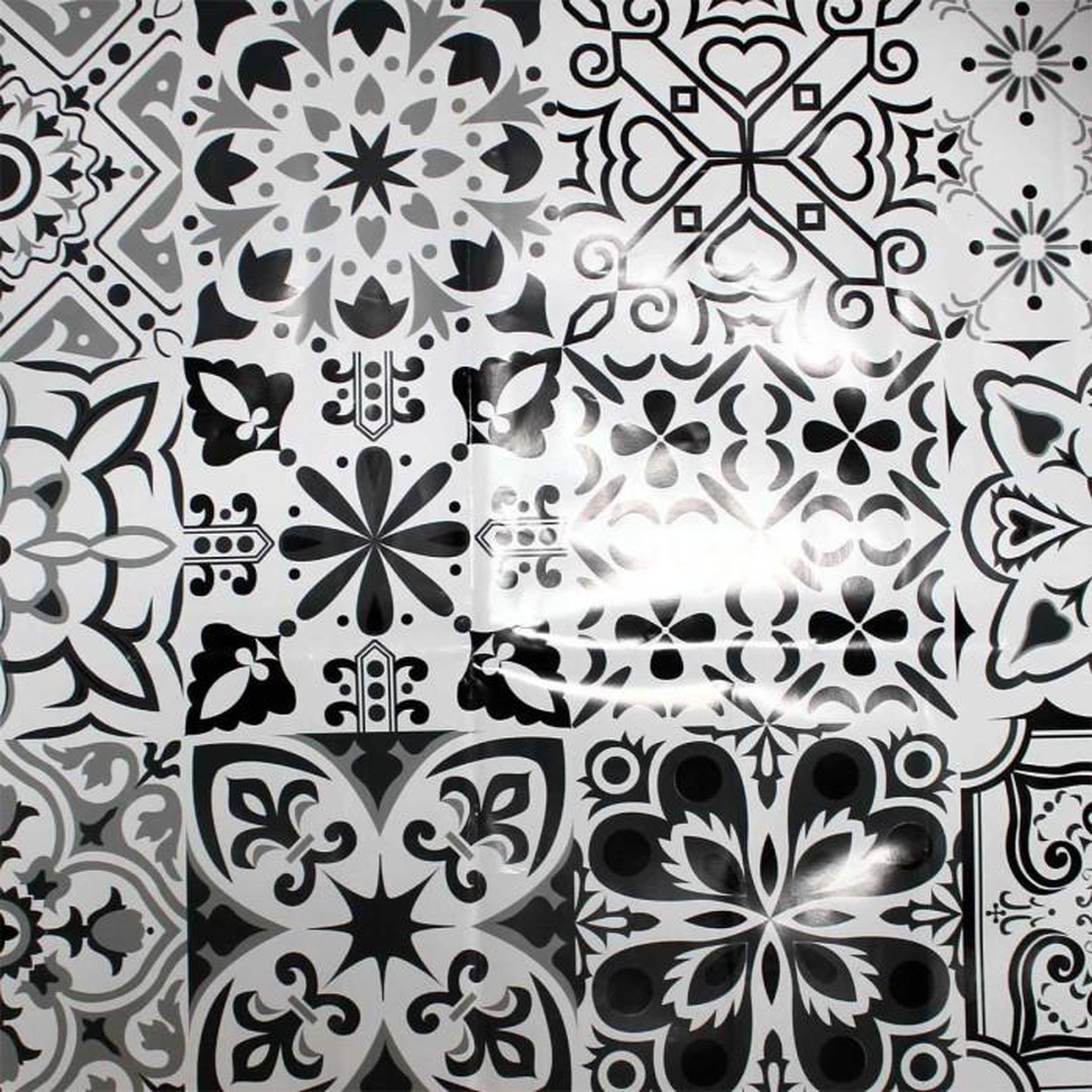 Paris Prix Rouleau Adhésif Fantaisie  Lisboa  45x200cm Noir