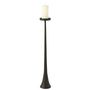 Voir la diapositive 2 : Paris Prix Bougeoir Vintage  Luky  79cm Noir
