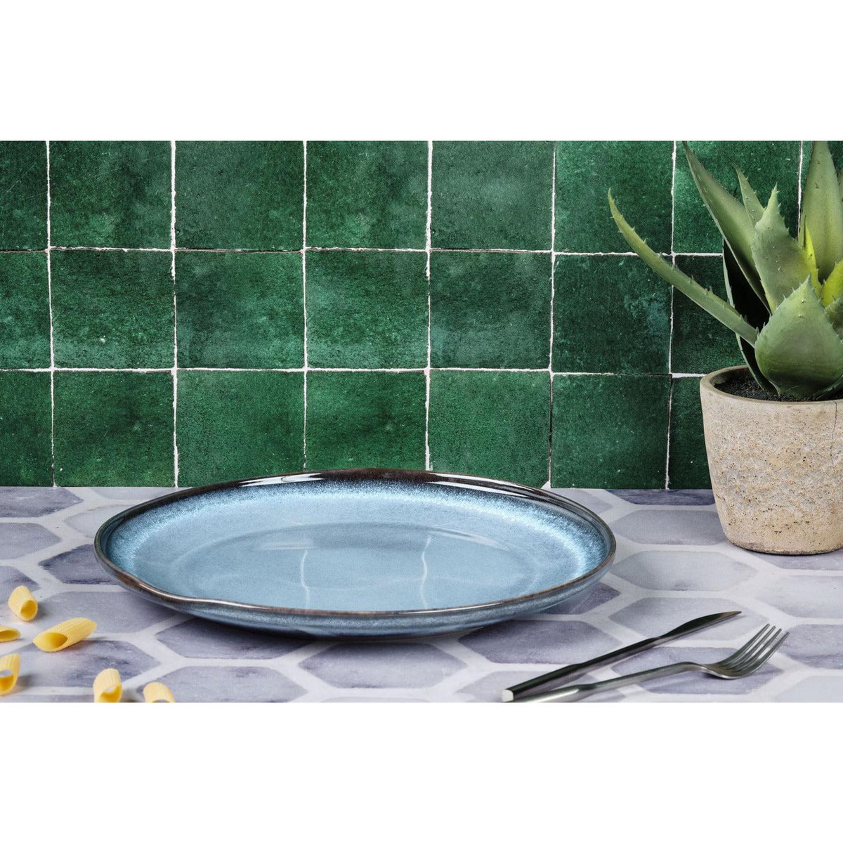 BJORN Plateau de service GENESIS Ø33cm - Mer