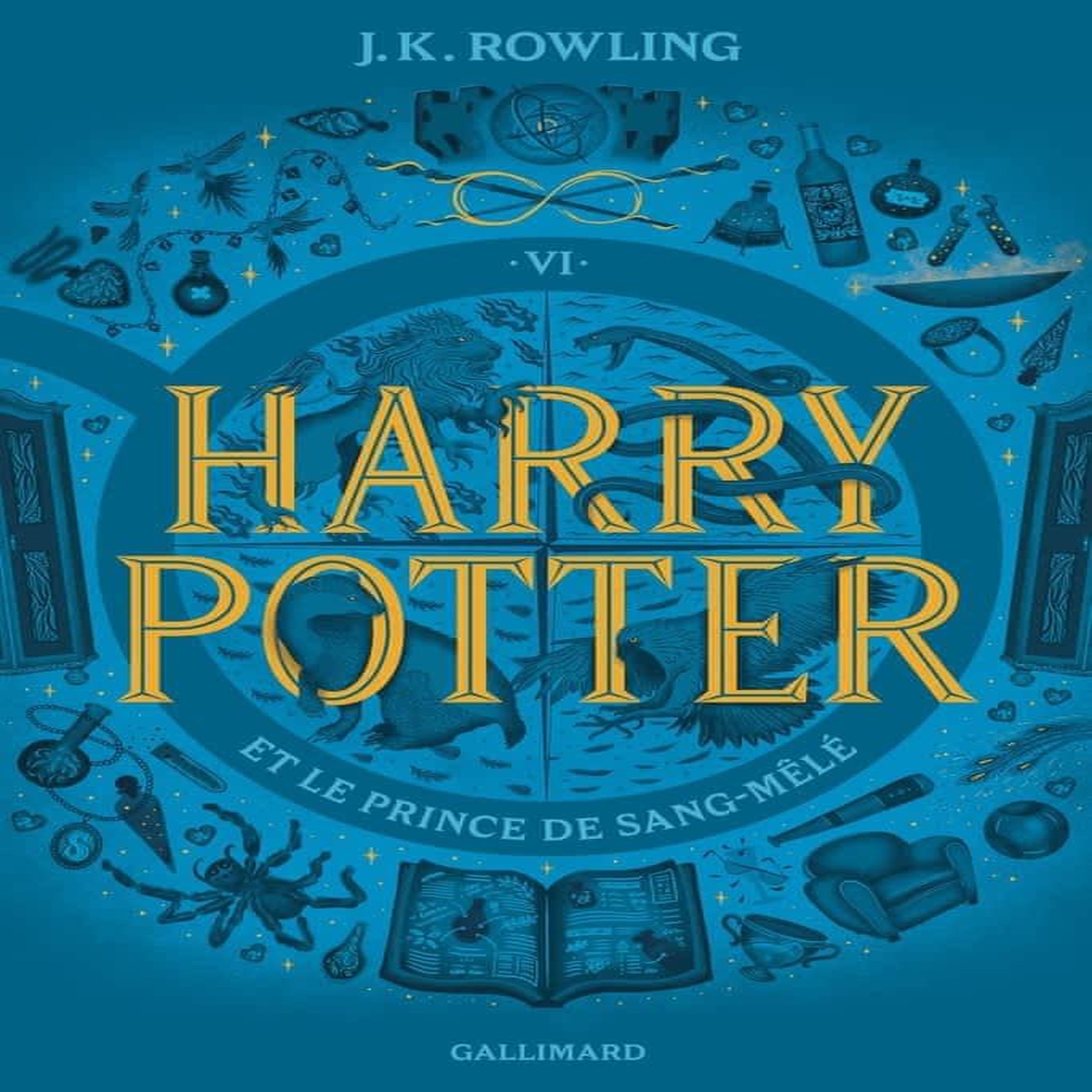 HARRY POTTER TOME 6 : HARRY POTTER ET LE PRINCE DE SANG-MELE, Rowling J.K.