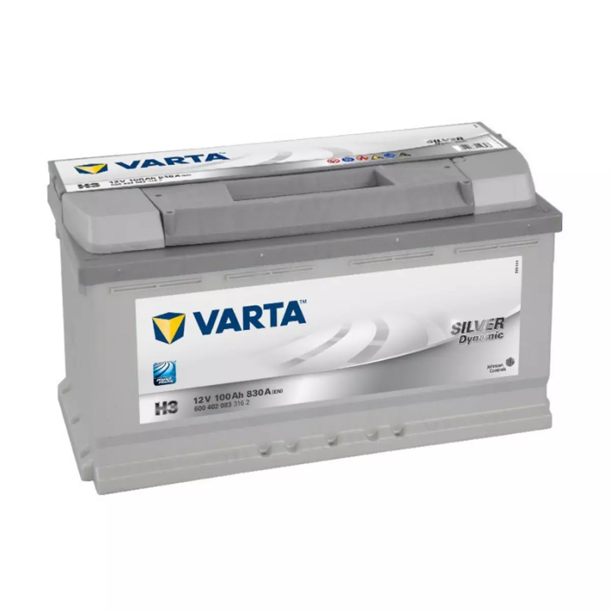 Varta Batterie Varta Silver Dynamic H3 12v 100ah 830A 600 402 083